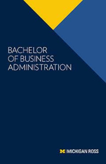 BBA First-Year Applicant Brochure